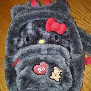 Plush Hello Kitty Backpack